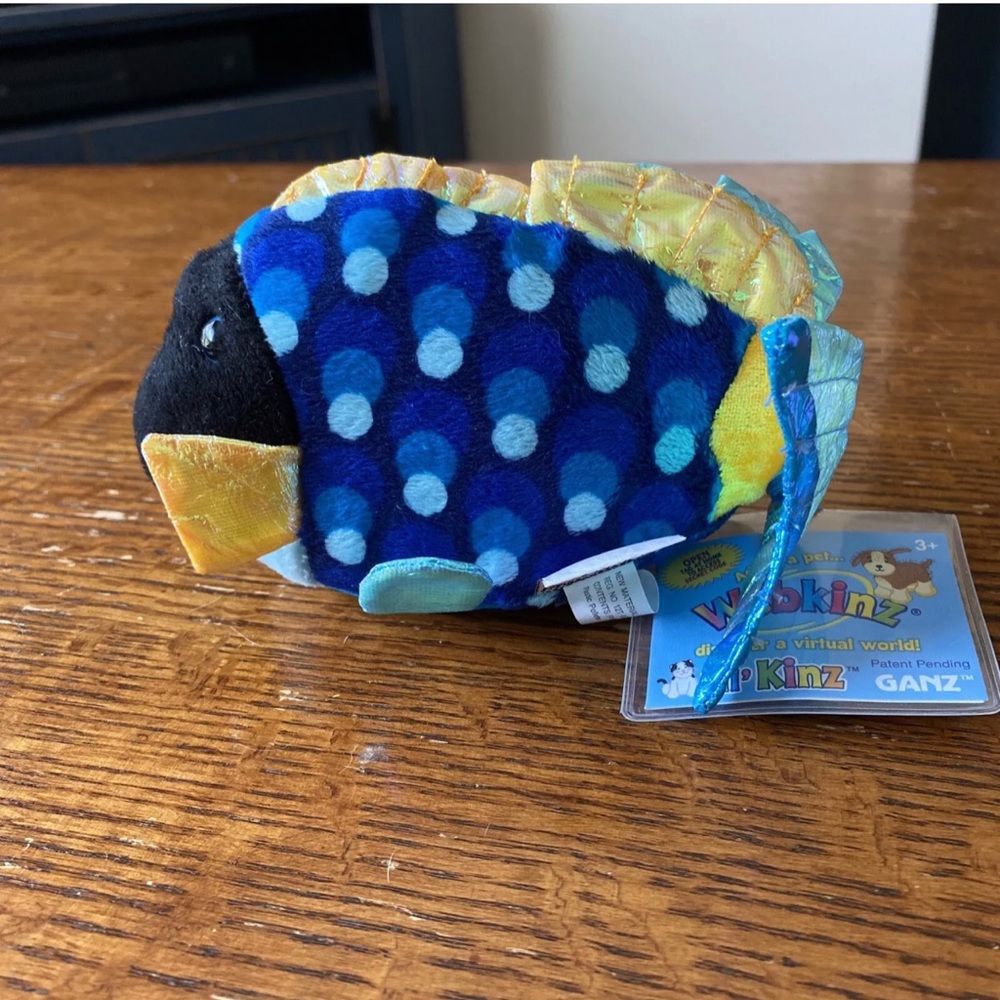 Webkinz Blue Trigger Fish